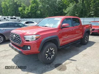 2021 Toyota Tacoma SR z VIN 3TMCZ5AN4MM394406, wystawiony jako Copart lot #62268025 z przebiegiem 110 891 mil mil oraz Szkoda całkowita • Salvage title. Historia ofert i sprzedaży dostępna na DreamBid. Obrazek 1.