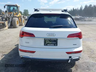 2022 Audi Q5 S line Premium Plus with VIN WA1EAAFY9N2112369, listed as a IAAI auction lot 42085322 with 58,303 mi miles and . Bid and sale history available at DreamBid. Image 16.