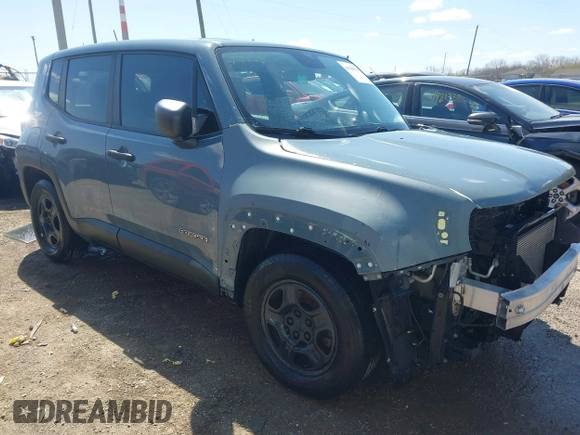 2017 Jeep Renegade Sport with VIN ZACCJAAB0HPG17503, listed as a IAAI auction lot 41968513 with 113,903 mi miles and . Bid and sale history available at DreamBid. Image 1.