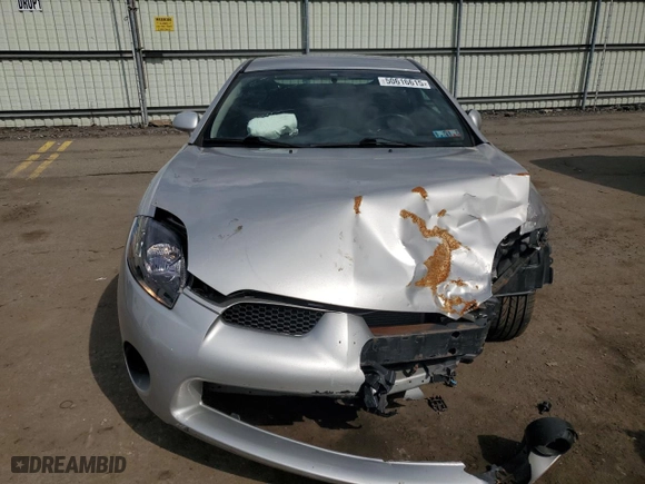 2009 Mitsubishi Eclipse GS with VIN 4A3AK24F79E022695, listed as a Copart auction lot 50616615 with 92379 miles and Salvage Title. Bid and sale history available at carsss.com. Image 5.