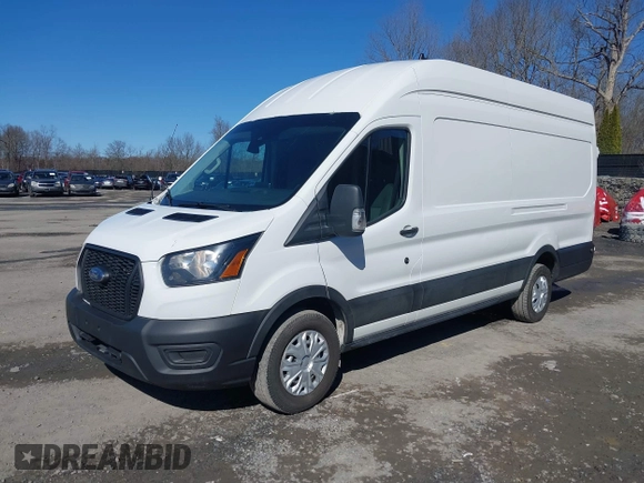 2021 Ford Transit Cargo with VIN 1FTBW3XG9MKA38848, listed as a IAAI auction lot 41838288 with 48,729 mi miles. Bid and sale history available at carsss.com. Image 22.
