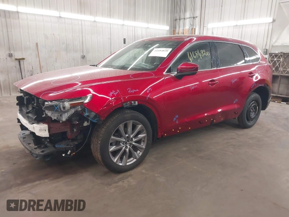 2023 Mazda CX-9 Carbon Edition with VIN JM3TCBDY2P0633133, listed as a IAAI auction lot 41684820 with 23,739 mi miles and . Bid and sale history available at carsss.com. Image 19.