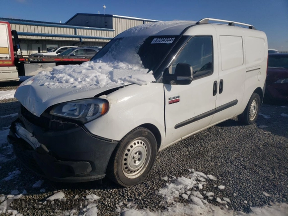 2015 Ram ProMaster City Cargo Tradesman with VIN ZFBERFAT0F6A82699, listed as a Copart auction lot 87294904 with 143,326 mi miles and Salvage Title. Bid and sale history available at carsss.com. Image 1.