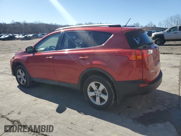 2014 Toyota RAV4 XLE with VIN JTMRFREV0ED065719, listed as a Copart auction lot 49479355 with 163,292 mi miles and Salvage Title. Bid and sale history available at carsss.com. Image 2.