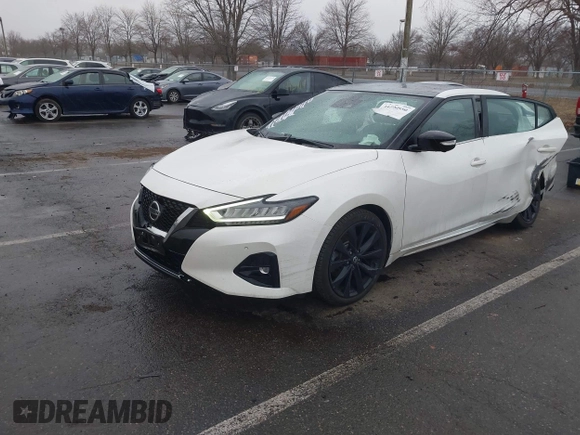 2020 Nissan Maxima SR with VIN 1N4AA6EV1LC373694, listed as a IAAI auction lot 41732550 with 80,453 mi miles and . Bid and sale history available at DreamBid. Image 17.