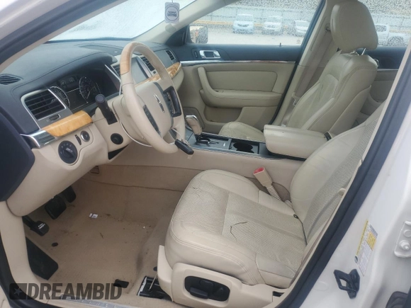 2009 Lincoln MKS with VIN 1LNHM93RX9G613958, listed as a Copart auction lot 49293785 with Not Provided miles and Salvage Title. Bid and sale history available at DreamBid. Image 7.