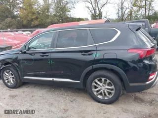 2019 Hyundai Santa Fe SE with VIN 5NMS23AD3KH064655, listed as a IAAI auction lot 40780952 with 116,400 mi miles. Bid and sale history available at carsss.com. Image 14.