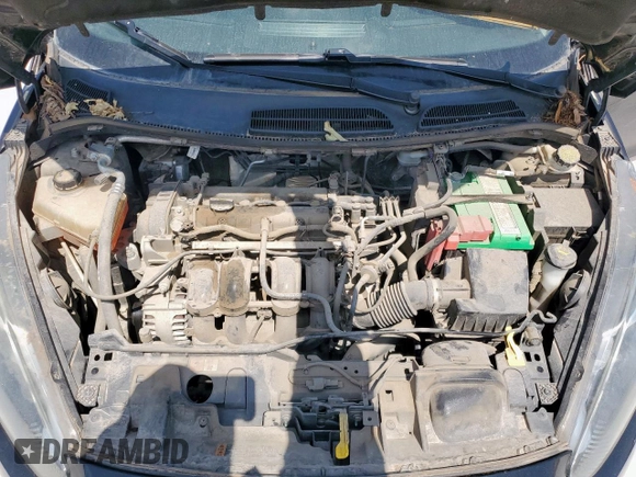 2015 Ford Fiesta S with VIN 3FADP4AJ6FM107674, listed as a Copart auction lot 58808575 with 98,878 mi miles and Salvage title. Bid and sale history available at DreamBid. Image 11.