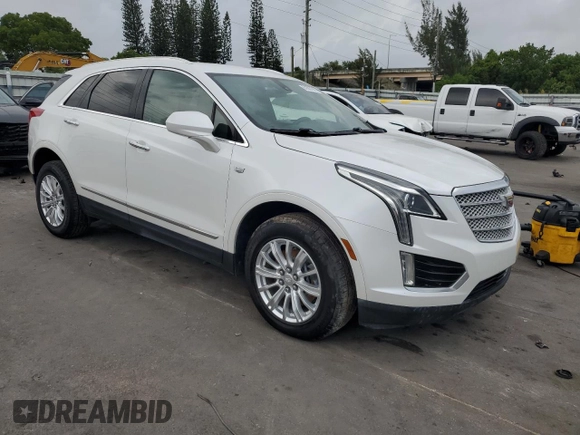 2018 Cadillac XT5 FWD with VIN 1GYKNARSXJZ128533, listed as a Copart auction lot 61587745 with Not provided miles and Non repairable. Bid and sale history available at DreamBid. Image 4.