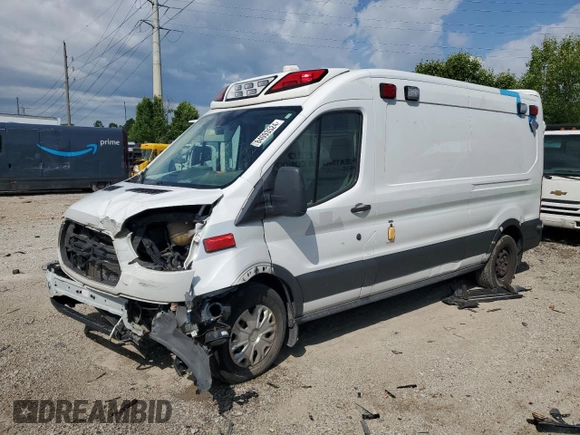 2017 Ford Transit z VIN 1FDYR2CM3HKB43264, wystawiony jako Copart lot #84093524 z przebiegiem 224 380 mil mil oraz Szkoda całkowita • Salvage title. Historia ofert i sprzedaży dostępna na DreamBid. Obrazek 1.
