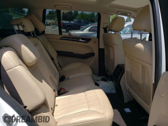 2018 Mercedes-Benz GLS 450 with VIN 4JGDF6EE6JB089646, listed as a Copart auction lot 59665543 with 56,351 mi miles and . Bid and sale history available at DreamBid. Image 10.
