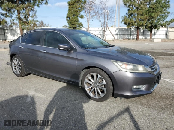 2013 Honda Accord Sport with VIN 1HGCR2F53DA192582, listed as a Copart auction lot 51737825 with 137,999 mi miles and Salvage Title. Bid and sale history available at DreamBid. Image 4.