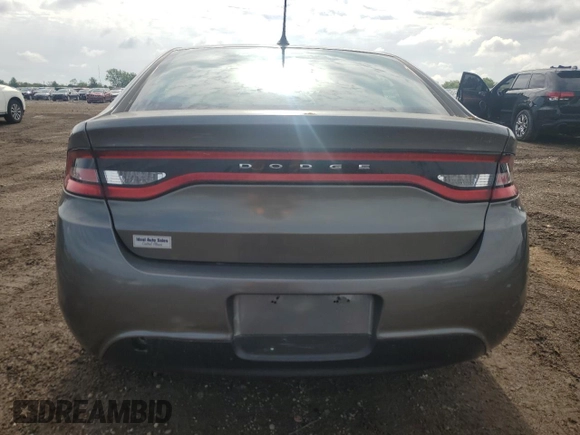 2013 Dodge Dart SXT with VIN 1C3CDFBA1DD701949, listed as a Copart auction lot 58319925 with 135,823 mi miles and Salvage title. Bid and sale history available at DreamBid. Image 6.