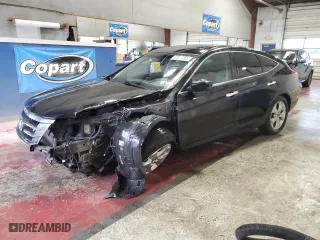 2012 Honda Crosstour EX-L with VIN 5J6TF2H55CL010642, listed as a Copart auction lot 50013465 with 124,767 mi miles and Salvage Title. Bid and sale history available at carsss.com. Image 1.