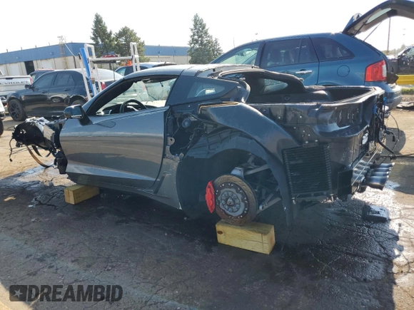 2015 Chevrolet Corvette Z06 2LZ with VIN 1G1YR2D69F5600250, listed as a Copart auction lot 71712644 with 0 mi miles and Non Repairable. Bid and sale history available at carsss.com. Image 2.