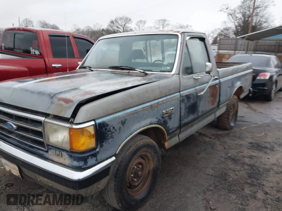 1990 Ford F-150 "S" with VIN 1FTDF15Y4LNB46798, listed as a IAAI auction lot 41767651 with 578,470 mi miles. Bid and sale history available at carsss.com. Image 6.