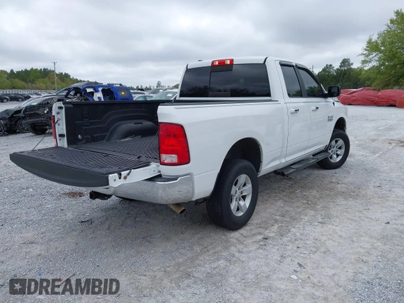 2018 Ram 1500 SLT z VIN 1C6RR6GG7JS303941, wystawiony jako IAAI lot #41942236 z przebiegiem 142 098 mil mil oraz . Historia ofert i sprzedaży dostępna na DreamBid. Obrazek 4.