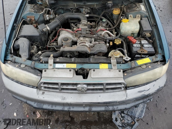 1996 Subaru Legacy Outback with VIN 4S3BG6858T7974280, listed as a Copart auction lot 78790874 with 290,480 mi miles and Salvage title. Bid and sale history available at DreamBid. Image 11.
