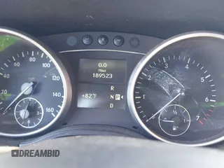 2009 Mercedes-Benz M 3.5L with VIN 4JGBB86E69A476308, listed as a IAAI auction lot 42133542 with 189,523 mi miles. Bid and sale history available at carsss.com. Image 7.