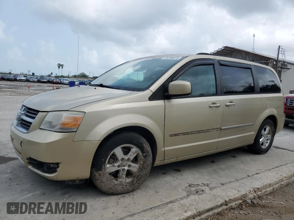 2010 Dodge Grand Caravan with VIN 2D4RN5D12AR197403, listed as a Copart auction lot 54356515 with 105,318 mi miles and Salvage Title. Bid and sale history available at DreamBid. Image 1.
