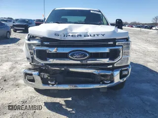 2021 Ford Super Duty F-250 SRW XL with VIN 1FT7W2BT2MED66860, listed as a Copart auction lot 45395065 with 158,217 mi miles and Salvage Title. Bid and sale history available at carsss.com. Image 5.