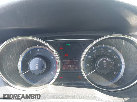 2011 Hyundai Sonata GLS with VIN 5NPEB4AC3BH295245, listed as a IAAI auction lot 42110670 with 213,643 mi miles and . Bid and sale history available at DreamBid. Image 7.