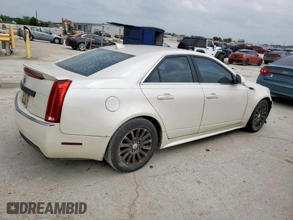 2013 Cadillac CTS Luxury with VIN 1G6DE5E52D0118645, listed as a Copart auction lot 54582005 with 189,789 mi miles and Clean title. Bid and sale history available at DreamBid. Image 3.