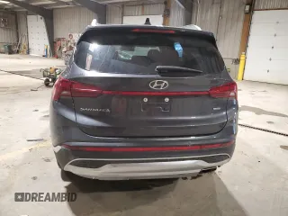 2022 Hyundai Santa Fe SEL with VIN 5NMS6DAJ7NH404992, listed as a Copart auction lot 48791045 with 0 mi miles and Salvage Title. Bid and sale history available at carsss.com. Image 6.