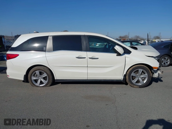 2018 Honda Odyssey EX-L z VIN 5FNRL6H79JB014419, wystawiony jako IAAI lot #41654269 z przebiegiem 84 372 mil mil oraz . Historia ofert i sprzedaży dostępna na DreamBid. Obrazek 13.