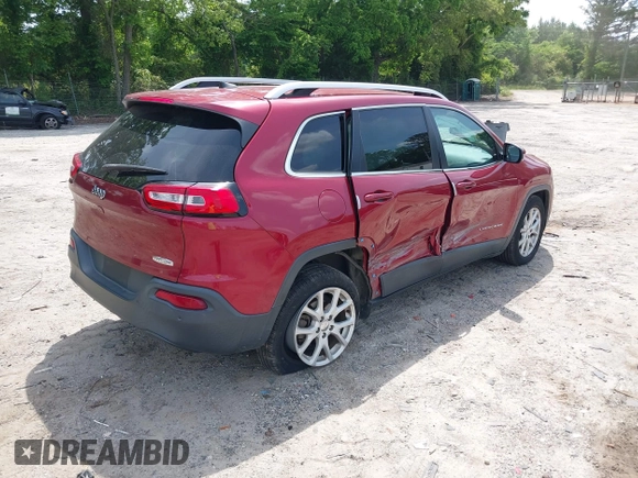 2016 Jeep Cherokee Latitude with VIN 1C4PJLCB8GW320099, listed as a IAAI auction lot 42236076 with 186,000 mi miles and . Bid and sale history available at DreamBid. Image 4.