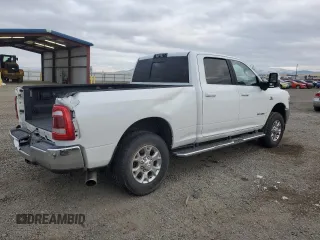 2023 Ram 2500 Laramie with VIN 3C6UR5FL6PG533411, listed as a Copart auction lot 85919074 with 0 mi miles and Salvage Title. Bid and sale history available at carsss.com. Image 3.