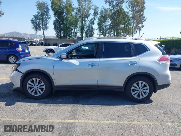 2015 Nissan Rogue SV with VIN KNMAT2MT1FP502320, listed as a IAAI auction lot 42095565 with 93,422 mi miles and . Bid and sale history available at carsss.com. Image 14.