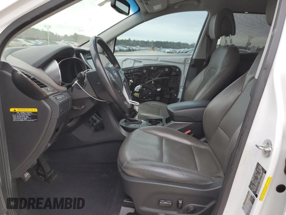 2017 Hyundai Santa Fe Sport 2.0T with VIN 5XYZU4LA8HG467065, listed as a Copart auction lot 45400075 with 119,113 mi miles and Salvage Title. Bid and sale history available at carsss.com. Image 7.