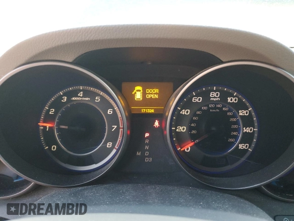 2007 Acura MDX Tech Pkg with VIN 2HNYD28347H539450, listed as a Copart auction lot 46214605 with 171,324 mi miles and Salvage Title. Bid and sale history available at carsss.com. Image 9.