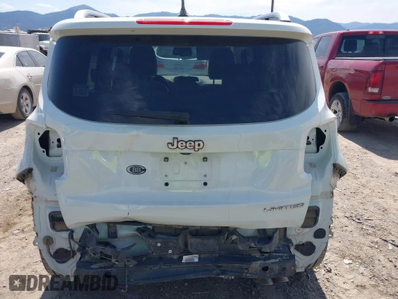 2016 Jeep Renegade Limited с VIN ZACCJADT4GPC89599, выставлен на аукционе IAAI как лот 42464981 с пробегом 154 272 миль миль и . История ставок и продаж доступна на DreamBid. Изображение 17.