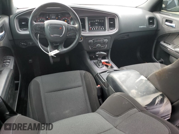 2022 Dodge Charger SXT with VIN 2C3CDXBG8NH192926, listed as a Copart auction lot 48244585 with 39,468 mi miles and Salvage Title. Bid and sale history available at DreamBid. Image 8.
