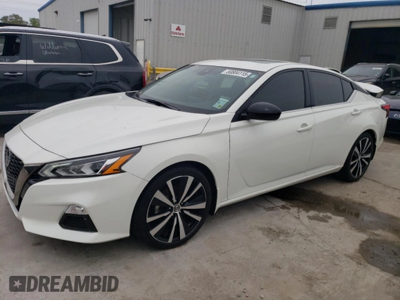 2021 Nissan Altima 2.5 SR with VIN 1N4BL4CV6MN407303, listed as a Copart auction lot 50804115 with 83,963 mi miles and Salvage Title. Bid and sale history available at carsss.com. Image 1.