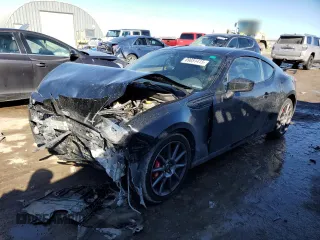 2017 Subaru BRZ Limited with VIN JF1ZCAC17H9602853, listed as a Copart auction lot 89051415 with 99,639 mi miles and Salvage Title. Bid and sale history available at carsss.com. Image 1.