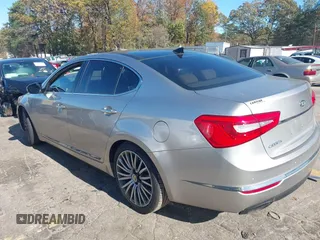 2014 Kia Cadenza Premium z VIN KNALN4D71E5125660, wystawiony jako IAAI lot #40918171 z przebiegiem 63 014 mil mil oraz . Historia ofert i sprzedaży dostępna na DreamBid. Obrazek 3.