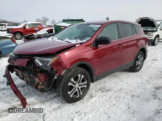 2018 Toyota RAV4 LE with VIN 2T3BFREV5JW813606, listed as a Copart auction lot 44188755 with 72,109 mi miles and Salvage Title. Bid and sale history available at carsss.com. Image 1.