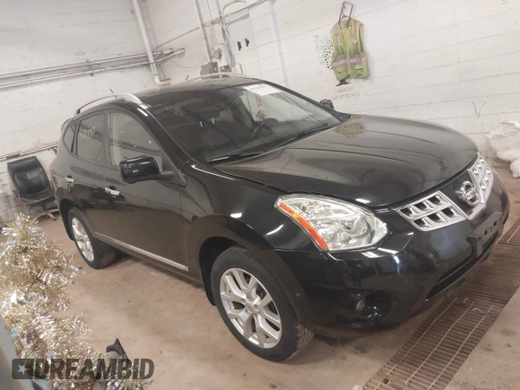 2012 Nissan Rogue S with VIN JN8AS5MV9CW365865, listed as a IAAI auction lot 42141597 with 110,195 mi miles and . Bid and sale history available at DreamBid. Image 1.