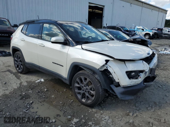 2019 Jeep Compass High Altitude with VIN 3C4NJDCB6KT843245, listed as a Copart auction lot 56303584 with 54,319 mi miles and Salvage title. Bid and sale history available at DreamBid. Image 4.