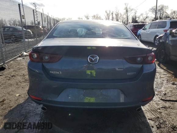 2023 Mazda 3 S Preferred with VIN 3MZBPACM9PM362230, listed as a Copart auction lot 43899615 with 19,826 mi miles and Salvage Title. Bid and sale history available at DreamBid. Image 6.