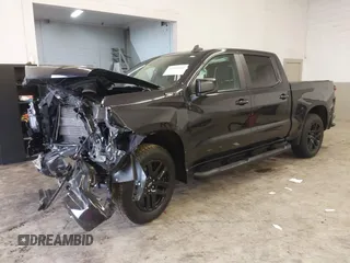 2024 Chevrolet Silverado 1500 RST with VIN 2GCUDEED6R1134124, listed as a IAAI auction lot 41565182 with 27,764 mi miles. Bid and sale history available at carsss.com. Image 2.