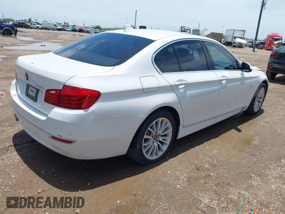 2014 BMW 5 Series 528i z VIN WBA5A5C5XED501949, wystawiony jako IAAI lot #42487130 z przebiegiem 142 445 mil mil oraz . Historia ofert i sprzedaży dostępna na DreamBid. Obrazek 4.