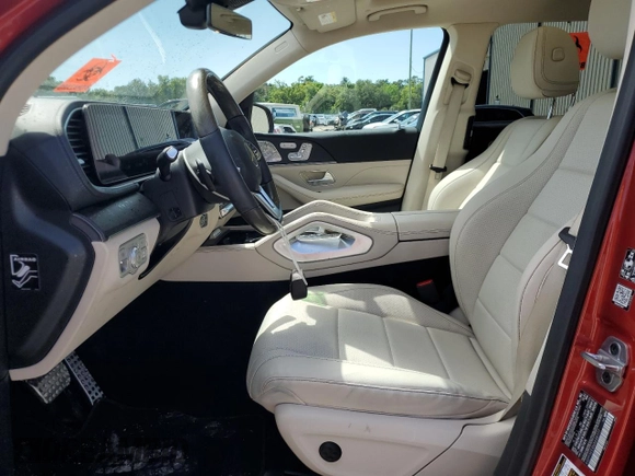 2022 Mercedes-Benz GLS with VIN 4JGFF5KE8NA648777, listed as a Copart auction lot 49036943 with 17,416 mi miles. Bid and sale history available at carsss.com. Image 7.