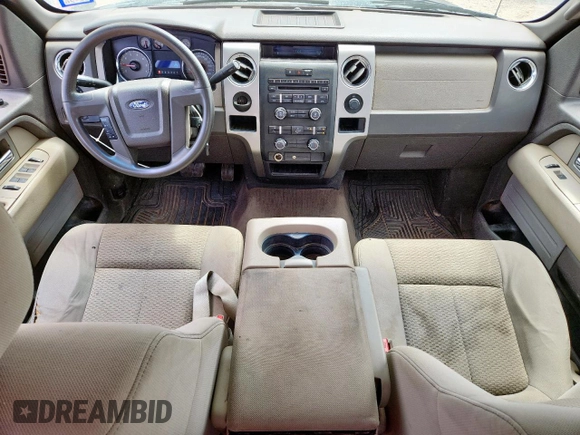 2010 Ford F-150 XL with VIN 1FTEX1C89AFC65751, listed as a Copart auction lot 60887175 with 189,616 mi miles and Clean title. Bid and sale history available at DreamBid. Image 8.