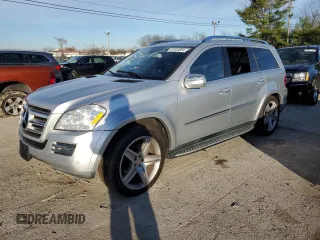 2010 Mercedes-Benz GL-Class GL 550 with VIN 4JGBF8GE3AA578608, listed as a Copart auction lot 81944864 with 0 mi miles and Salvage Title. Bid and sale history available at carsss.com. Image 1.