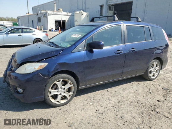 2010 Mazda 5 Sport with VIN JM1CR2W38A0386250, listed as a Copart auction lot 53642445 with 205,457 mi miles and Clean Title. Bid and sale history available at carsss.com. Image 1.