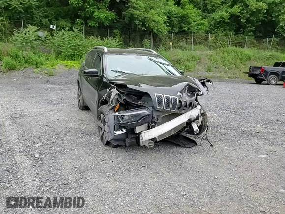 2019 Jeep Cherokee Limited with VIN 1C4PJMDX6KD140155, listed as a Copart auction lot 61050475 with Not provided miles and Salvage title. Bid and sale history available at DreamBid. Image 14.
